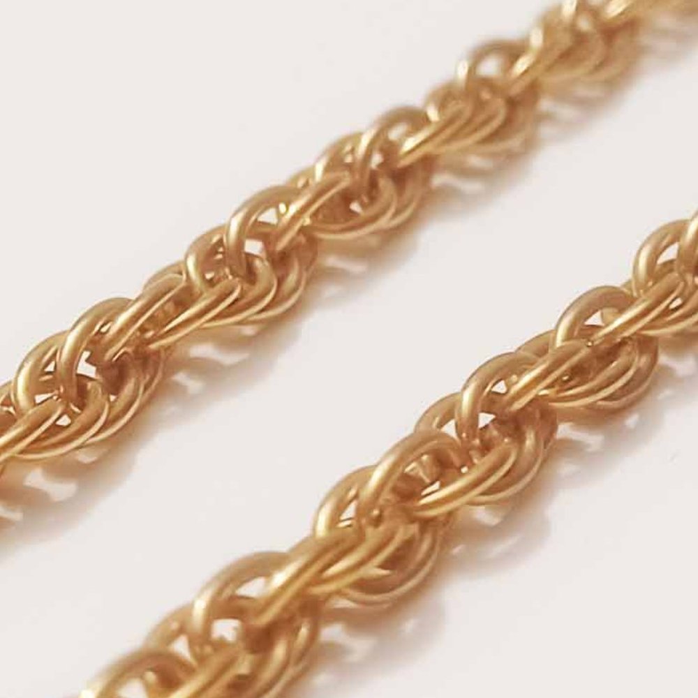 Gold Toned Chain Necklace